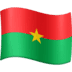 🇧🇫 flag: Burkina Faso display on Facebook